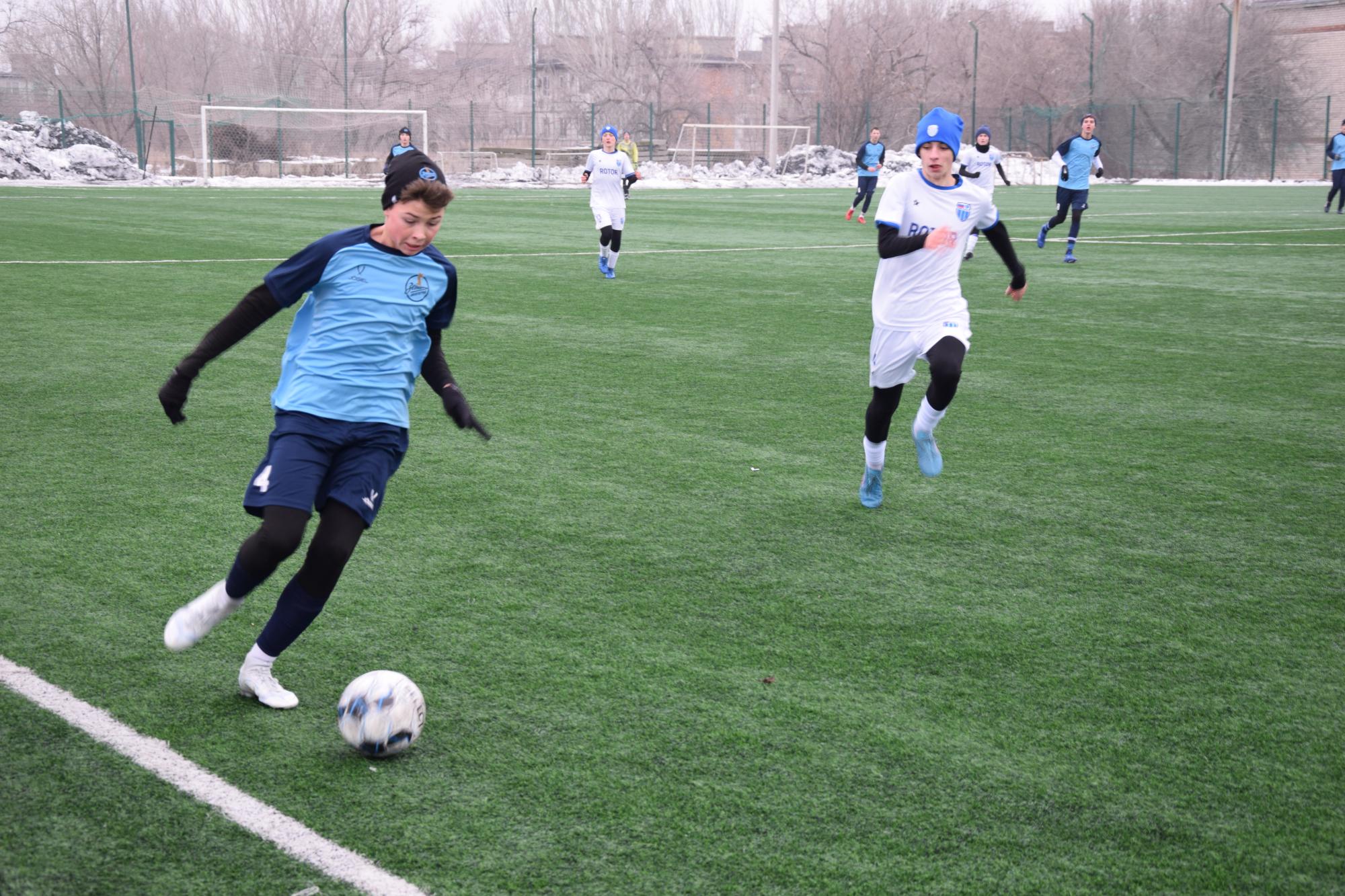 В Волгоградской области проходят футбольные баталии